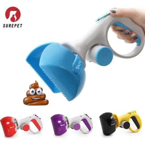 Feces Dog Poop Collector products shit dog stool dog trash Pooper Scooper Cleaning Pick Up Grabber Remover Pickup clip Cleaners