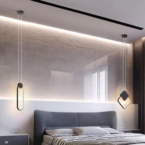 Bedroom wall lamp led chandelier room decoration interior lamp acrylic lamp shade living room lamp corridor chandelier