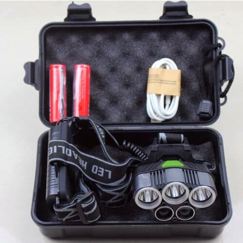 Yunmai headlamp super bright 9 LIGHT new T6 LED headlight usb rechargeable head lamp 18650 high power led head flashlight Q10