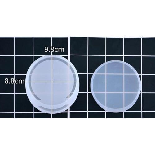 UV Resin Jewelry Liquid Silicone Mold Heart Star Round Clover Resin Charm Molds For DIY Intersperse Decorate Making Jewelry