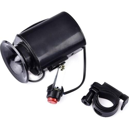 Bicycle Electronic Bell 142dB 6 sounds Bike Horn Warning Safety Electric Bell Bike Handlebar Alarm Ring Bell for Cycling Part
