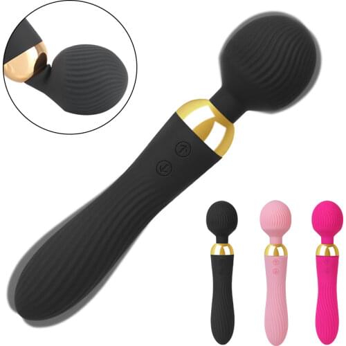 OLO 18 Speeds Clitoris Stimulate AV Magic Wand Powerful G-spot Massager Sex Toy for Women Couple Vagina Dildo Vibrator