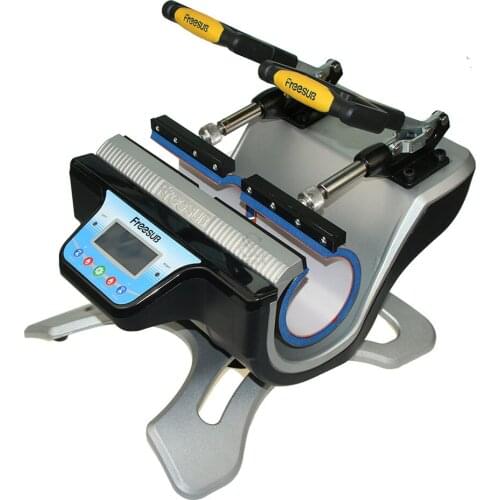 220V High Quality Mini Automatic Double Station Mug Heat Press Machine