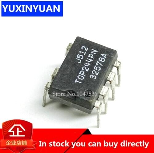 10PCS/LOT TOP244PN DIP-7 TOP244 DIP TOP244P DIP7 244PN