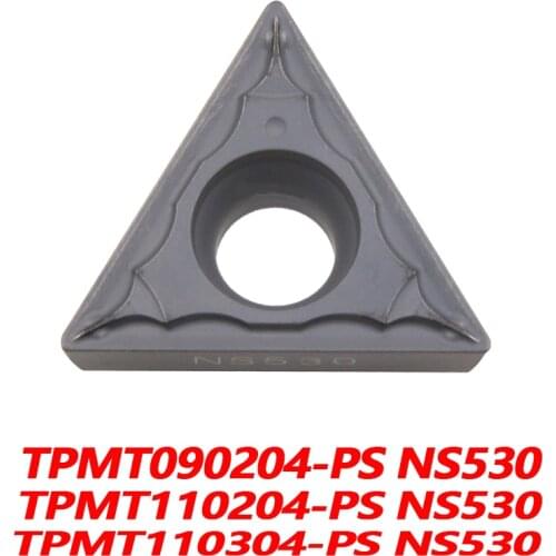 100% Original TPMT TPMT090204-PS NS530 TPMT110204-PS TPMT110304 CNC lathe Insertion Carbide insert Processing Of Steel Durable