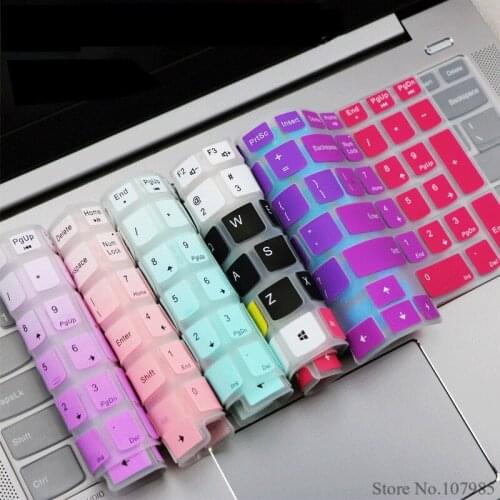 15 15.6 inch Silicone Notebook Laptop Keyboard Cover Protector Skin Guard For Lenovo LEGION Y740S Y9000X Y9000 X 2019 Version