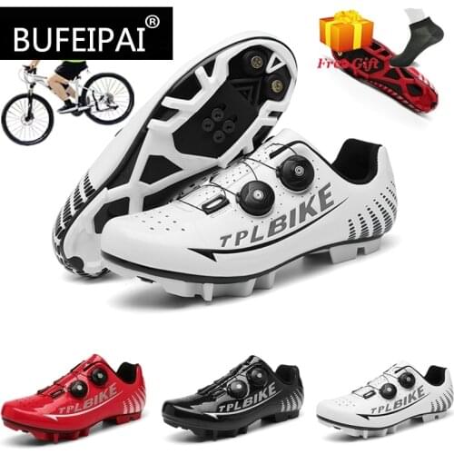 2020 Fashion Cycling Shoes Men Bicycle Sneakers Outdoor Breathable Non-Slip SPD Professional Mountain Sports MTB Bike Shoes