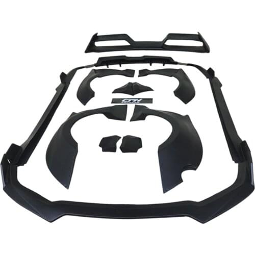 2021 Suitable For Ford 18-20 Refitted Gtss Wide Body Wheel Eyebrow Mustang Carbon Fiber Front and Rear Lip Small Surround