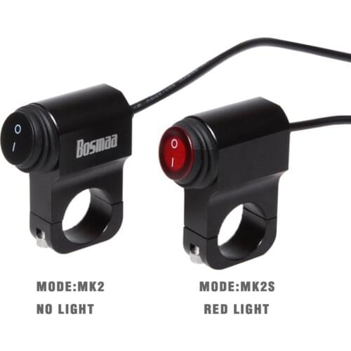 22mm 12V Motorcycle ATV Light LED Switch Reset/Lock Switch