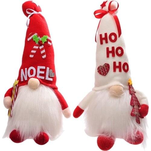 67JB 13" Lighted Christmas Gnome Handmade Scandinavian Swedish Tomte Gnomes Santa Elf