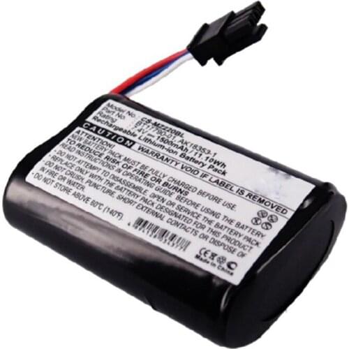 1500mAh Battery for Zabra MZ220 MZ320 MX420LAK18353-1 Mobile Printer