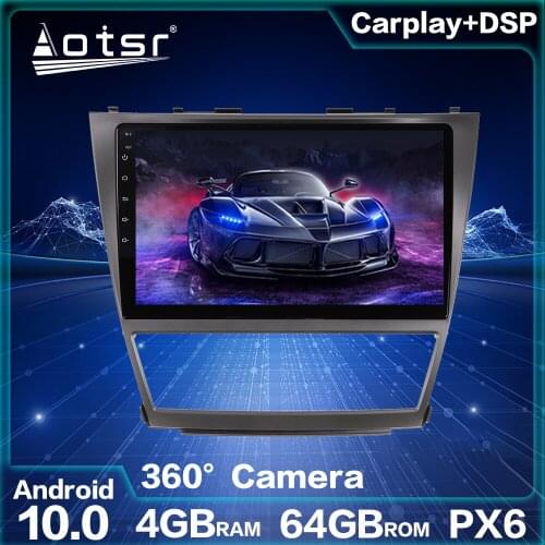 For Toyota Camry 2006+ Car Radio Car GPS Navigation Unit DVD Player Android 10.0 64GB Auto Stereo Head Unit Multimedia Player