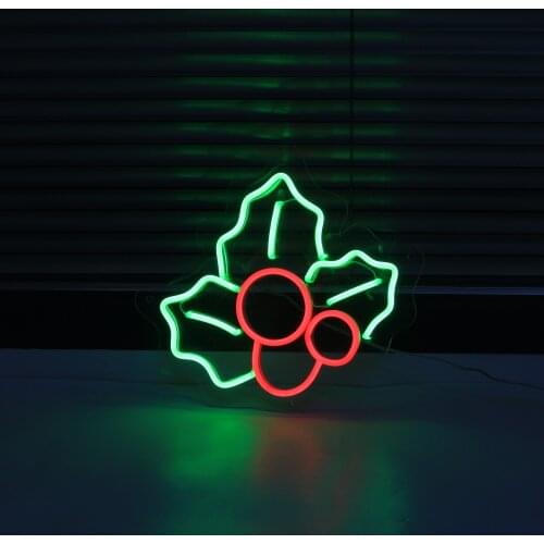 Custom Led Flex Neon Sign Grapes Visual Art Bar Pub Club Wall Hanging Flexible Lighting for Sign decoration