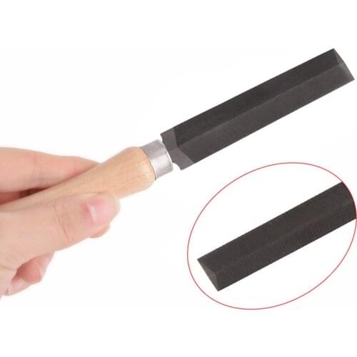 Electric Acoustic Guitar Bass Nut Rhombus File Luthier Tool 19cm Nut Saddle Slot Filing Repair Tool Guitar Tools