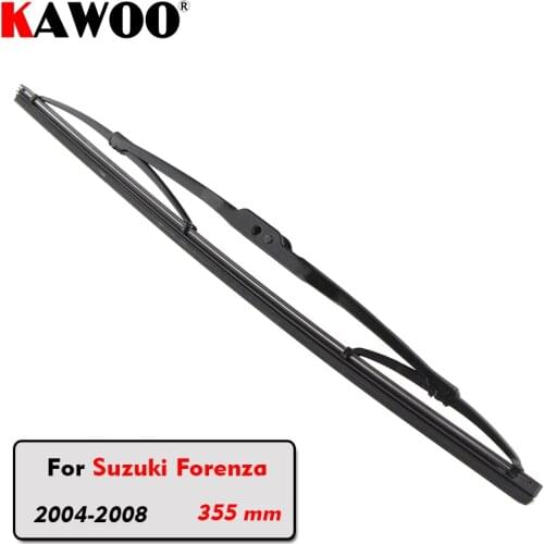 KAWOO Car Rear Wiper Blade Blades Back Window Wipers Arm For Suzuki Forenza Hatchback (2004-2008) 355mm Auto Windscreen Blade