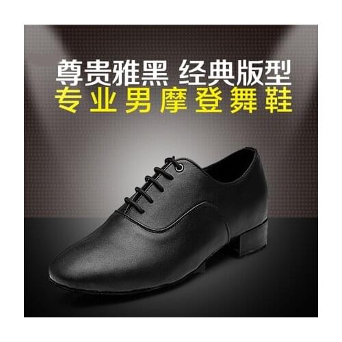 Brand New Modern Mens Ballroom Tango Latin Dance Shoes Man Dance Shoes Man Low Heel