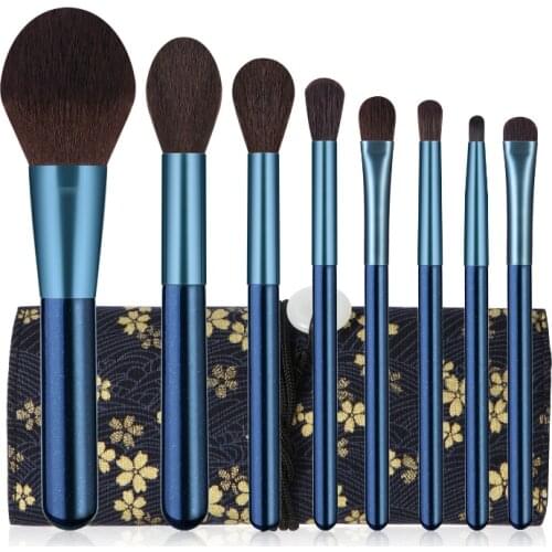 8 makeup brush set portable makeup brush eye brush concealer powder eye shadow shadow beauty makeup tool makeup brush
