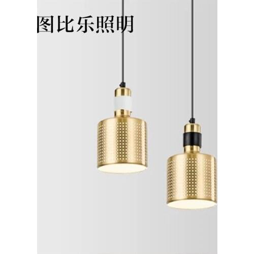 Lighting dining room crystal hanging lamp 3 black iron pipe nordic decoration home lamparas de techo avizeler