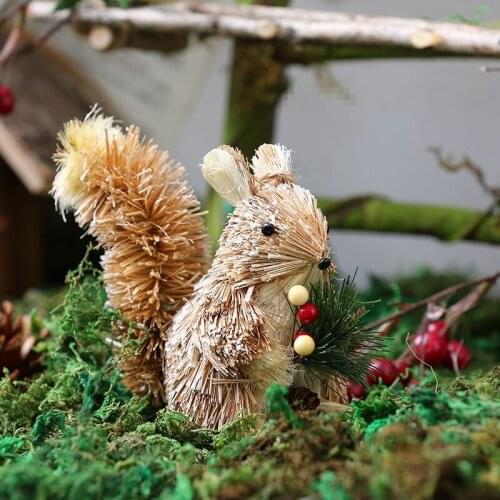 Hemp rope decorations forest plant corner outdoor decoration park landscape villa courtyard garden layout ornaments