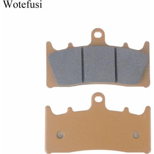 Wotefusi Front Brake Pads For Kawasaki ZX-6R ZX 600 ZX 636 A1P ZX-7R ZX 750 GPZ 900 R [PA225]