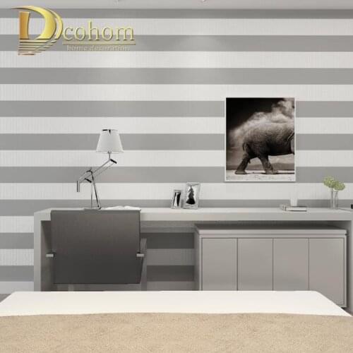 Simple Cozy Solid Color Modern Textured Wallpaper For Walls Bedroom Living room Background Decor Non Woven Wall paper Rolls