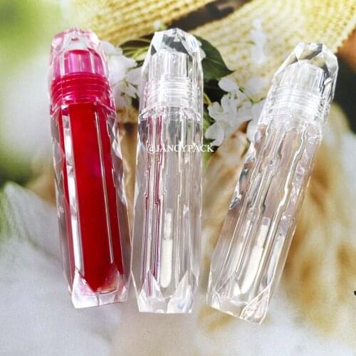 10/30/50/PCS 2ml Diamond Clear Plastic Lip Gloss Empty Tube Cosmetic LipGloss Container Packaging Crystal Clear Lip Gloss Tube