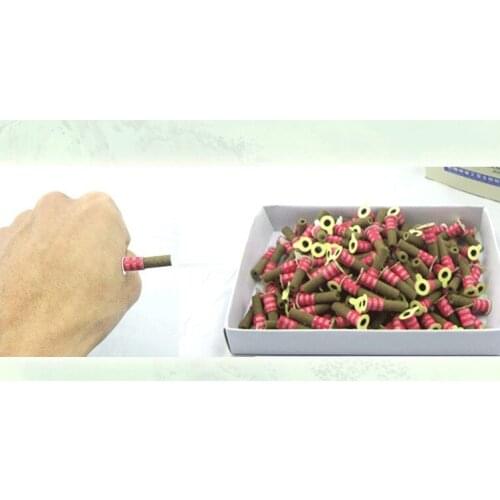With little smoke self-stick Moxa tube Self-adhesive acupuncture points moxibustion tube180pcs acupuncture massage
