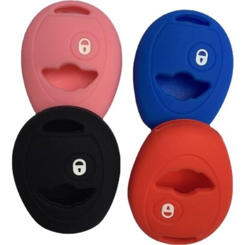 Silicone Holder Remote Key Case Cover Fob For Bmw Mini Cooper S R50 R53 2002-2007