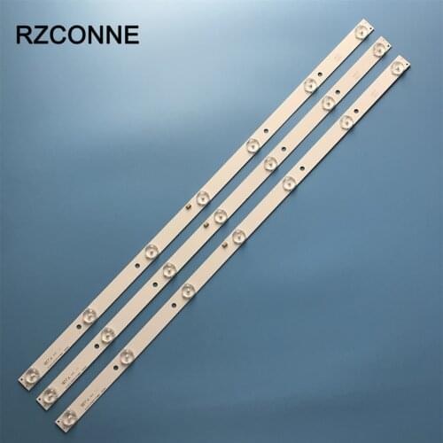 3pcs LED Backlight Strip 7 leds JS-LB-D-JP3235-071DDBAD NVR-7406-32HD-N