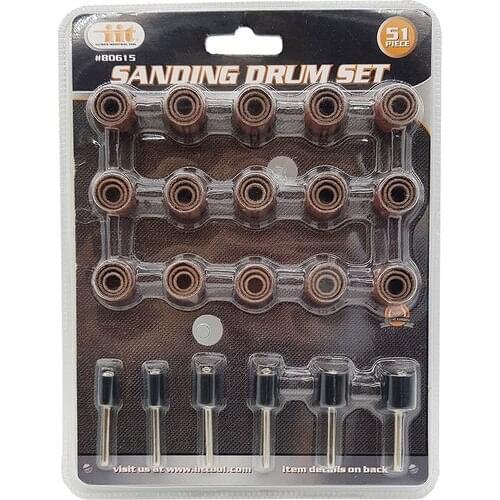 Titi Mini Spiro Tape Roll Sanding Set 51'li Dremel Compatible 80615