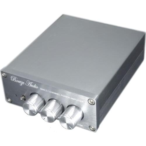 TPA3116 DIY mini all aluminum chassis power supply amp DAC amplifier chassis housing