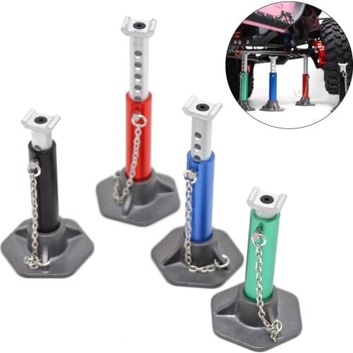 Universal for 1/10 RC SCX10 TRX4 90046 D90 Climbing Car Simulation Jack Remote Control Car Upgrade Spare Parts DIY