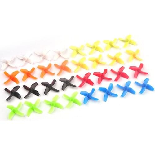 31mm 4-Blade Propeller Set for Blade Inductrix H36 Tiny6 E010 Tinywhoops Quadcopter Drone 614/615 Brushed Motor