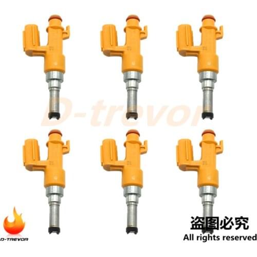 6PCS 23250-0P100 High quality Tested Fuel injector nozzle For Toyota