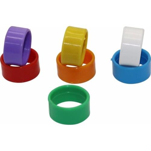 700Pcs Chicken Pigeon Poultry Dove Bird Chicks Duck Parrot Clip Rings Band Foot Ring Bird Supplies Inner Diameter 2.0/1.8/1.6cm