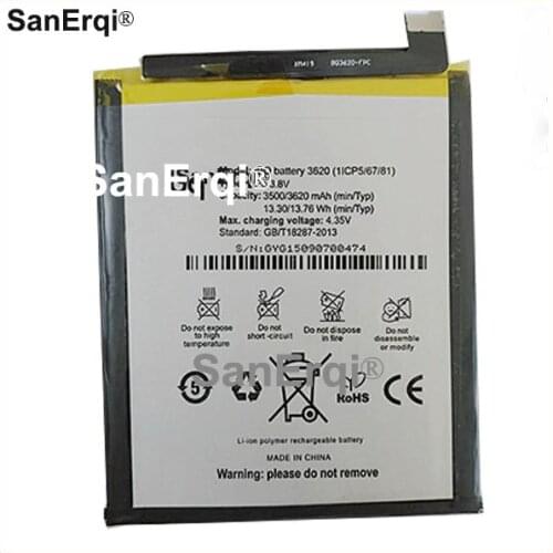 10pcs Battery For BQ Aquaris M5.5 3620 Battery 3620mAh Batterie Bateria High Quality Accumulator Battery