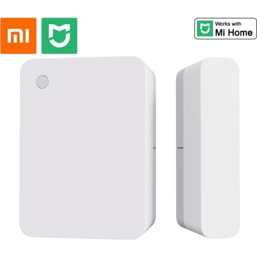 Xiaomi Mijia Door and Window Sensor 2 Light Detection Burglar Alarm Detector Bluetooth 5.0 For Smart Home Mi Home App Control