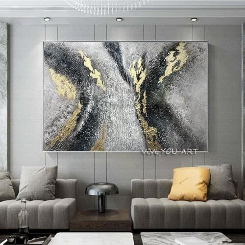 Home Decoration100% Hand painted Abstract Oil Painting On Canvas modern oil painting Wall Art Picture for Living Room home Decor