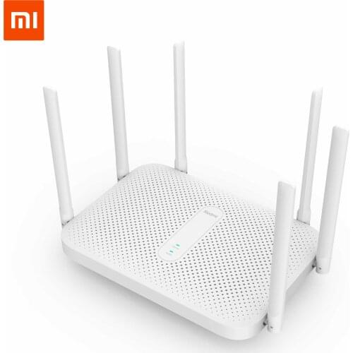 Xiaomi Redmi AC2100 Router Gigabit Dual-Band Wireless Router Wifi Repeater with 6 High Gain Antennas Wider Coverage Easy setup