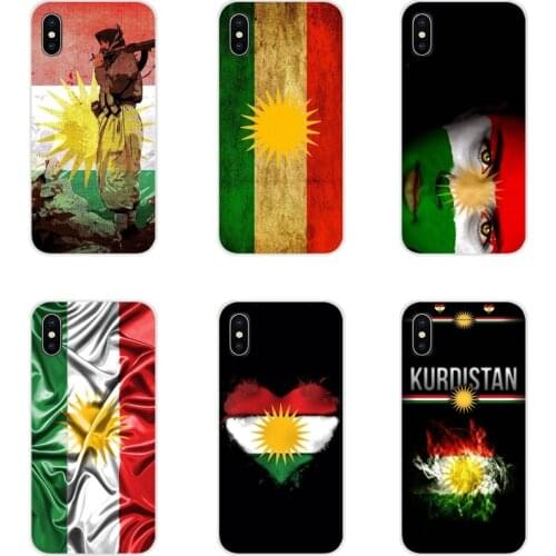 Kurdistan flag For Huawei G7 G8 P8 P9 P10 P20 P30 Lite Mini Pro P Smart Plus 2017 2018 2019 Accessories Phone Cases Covers