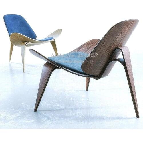 Hot Nordic Chair Insnet Red Chair Creative Simple Designer Single Sofa Chair Smile Airplane Shell Chair Dining Room Chairs