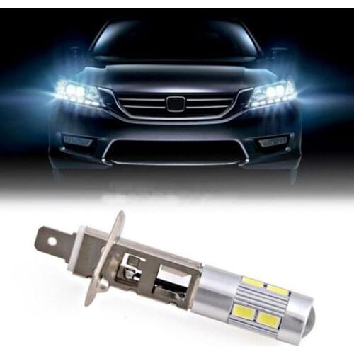 H1 Super Bright White High Power 10-SMD 5630 Auto LED Car Fog Signal Turn Light Driving LED Bulb Lamp 12V