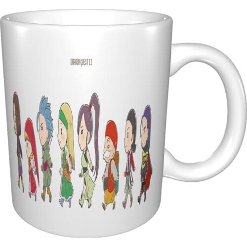 Dragon Quest 11 Xi Mug Coffee Cup Coffee Mug Large Cups 550Ml Cup For Coffee Glass Cup With Straw