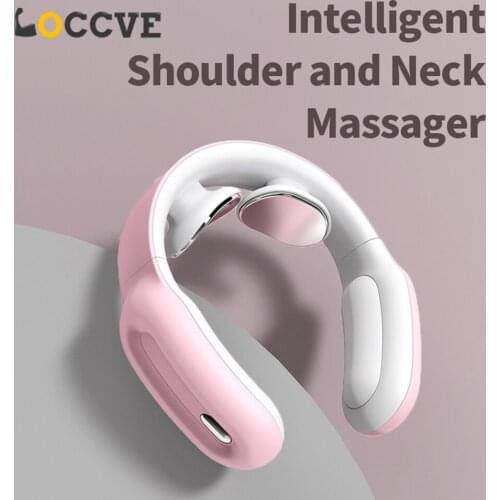 Smart Electric Neck Massager Pain Relief Health Care Relaxation Low Frequency Magnetic Therapy Cervical Vertebra Physiotherapy