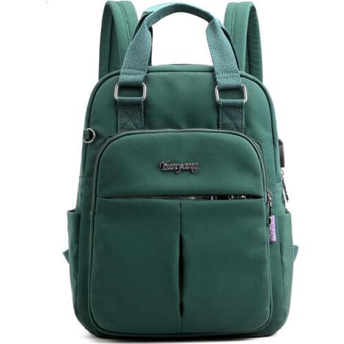 Fashion Women Backpacks Famous Brand Solid School Bag For Teeanger Girls Ladies Backpacks Backpack Mochila Mochilas Bagpack 2020