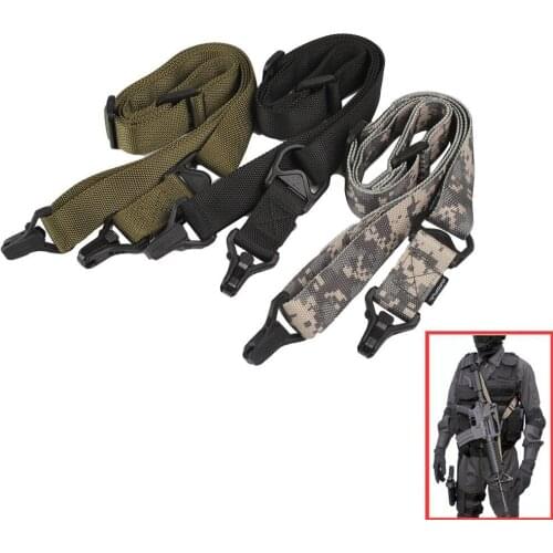 MS3 Gun Sling Tactical Rifle Carry Multi Mission Touw Ar Ak Rifle Airsoft Verstelbare Militaire Schouderriem 2 Point Slings