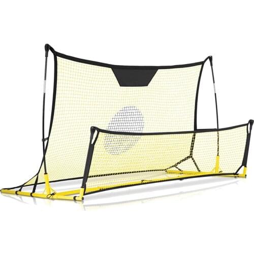 Portable Football Rebounder Mesh Net Disassemble Outdoor Sports Soccer Training Aid Set Football Rebound Net Tranning Equipment