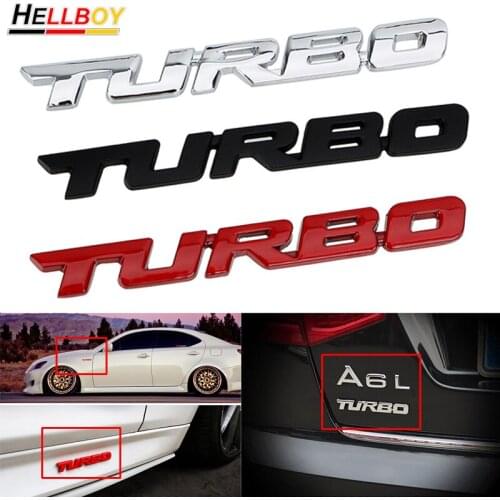 3D Metal Car Styling Sticker For Volkswagen Tiguan Passat Touareg Audi A3 A4 A6 Q5 Q7 Turbo TDI Emblem Badge Decoration Decal