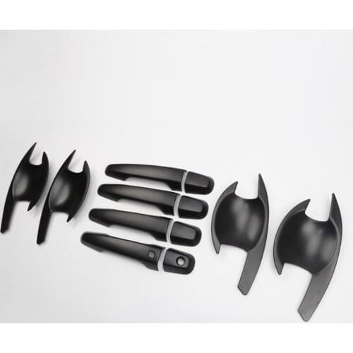 For Mitsubishi Pajero Sport/Montero Sport/Shogun Sport 2016 2017 2018 Car Accessories Outer Side Door Handles&bowls Cover Trim