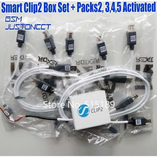 Original New Smart Clip2 Box Smart - Clip 2 Basic Set with Packs2, 3,4,5 Activated free shipping